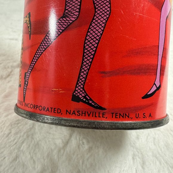 Vintage 1968 Josie the Pussycats Metal Thermos for Lunchbox Aladdin Industries - Picture 3 of 12